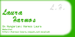 laura harmos business card